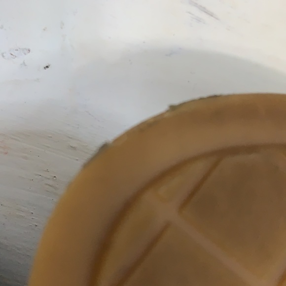 T1 Ganni Recycled Rubber Soles Suede top Knot Sandals - Picture 11 of 15